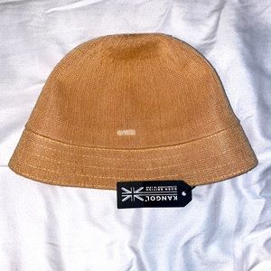 Tan Bamboo Bullet Kangol Hat Men’s Small